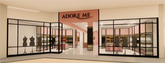 Design:retail - After gaining traction in the lingerie market through its  more than six-year online presence, the natural evolution for Adore Me to  continue to grow and compete was to launch a