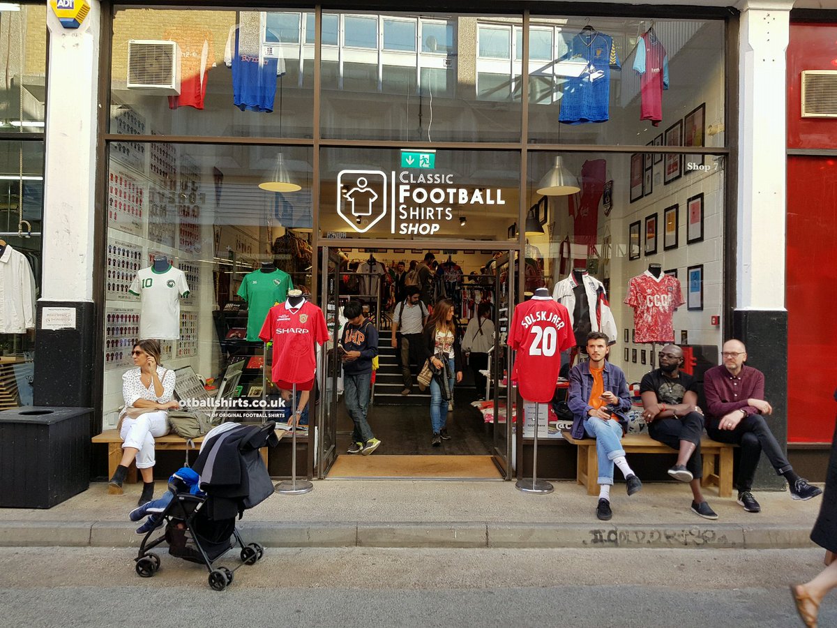 Classic Football Shirts Teams Up With Storefront To Launch London