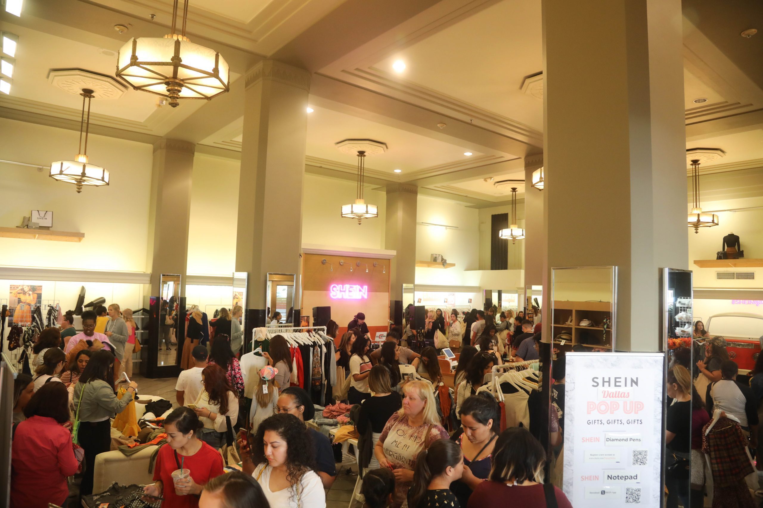 Fashion Retailer SHEIN Opens Dallas PopUp Shop With Storefront